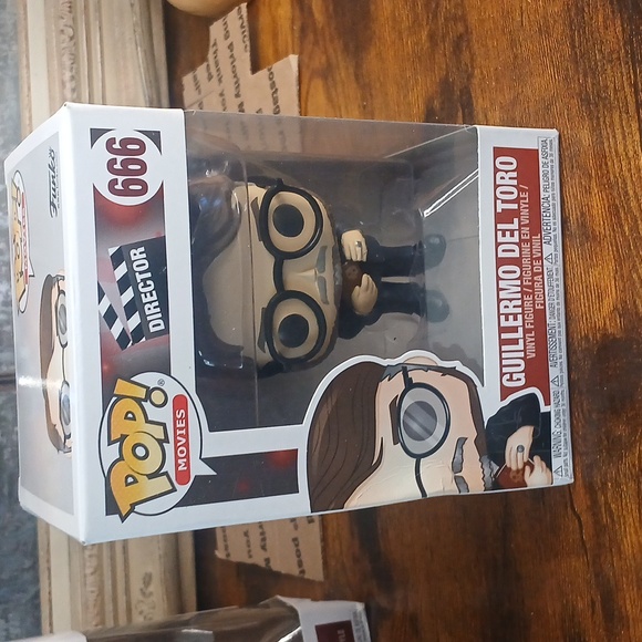 Funko Other - Funko Pop! Director GUILLERMO DEL TORO Vinyl Figure - Black and Brown